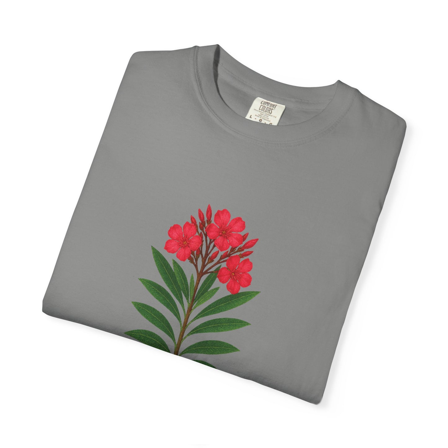 "Pretty Deadly" Oleander Unisex T-Shirt | Pretty Deadly Floral Tee, Summer Vibes, Casual Style, Gift for Plant Lovers, Eco-Friendly Fashion
