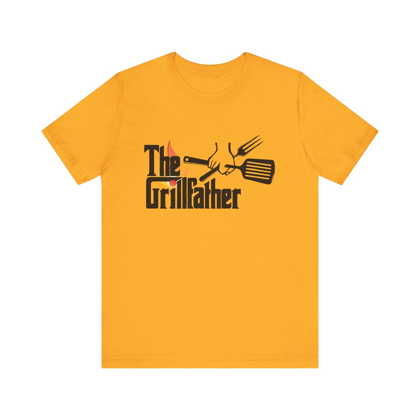Grillfather Tee - Perfect Gift for BBQ Lovers, Father's Day, Grilling Enthusiasts, Summer Cookouts, Family Gatherings