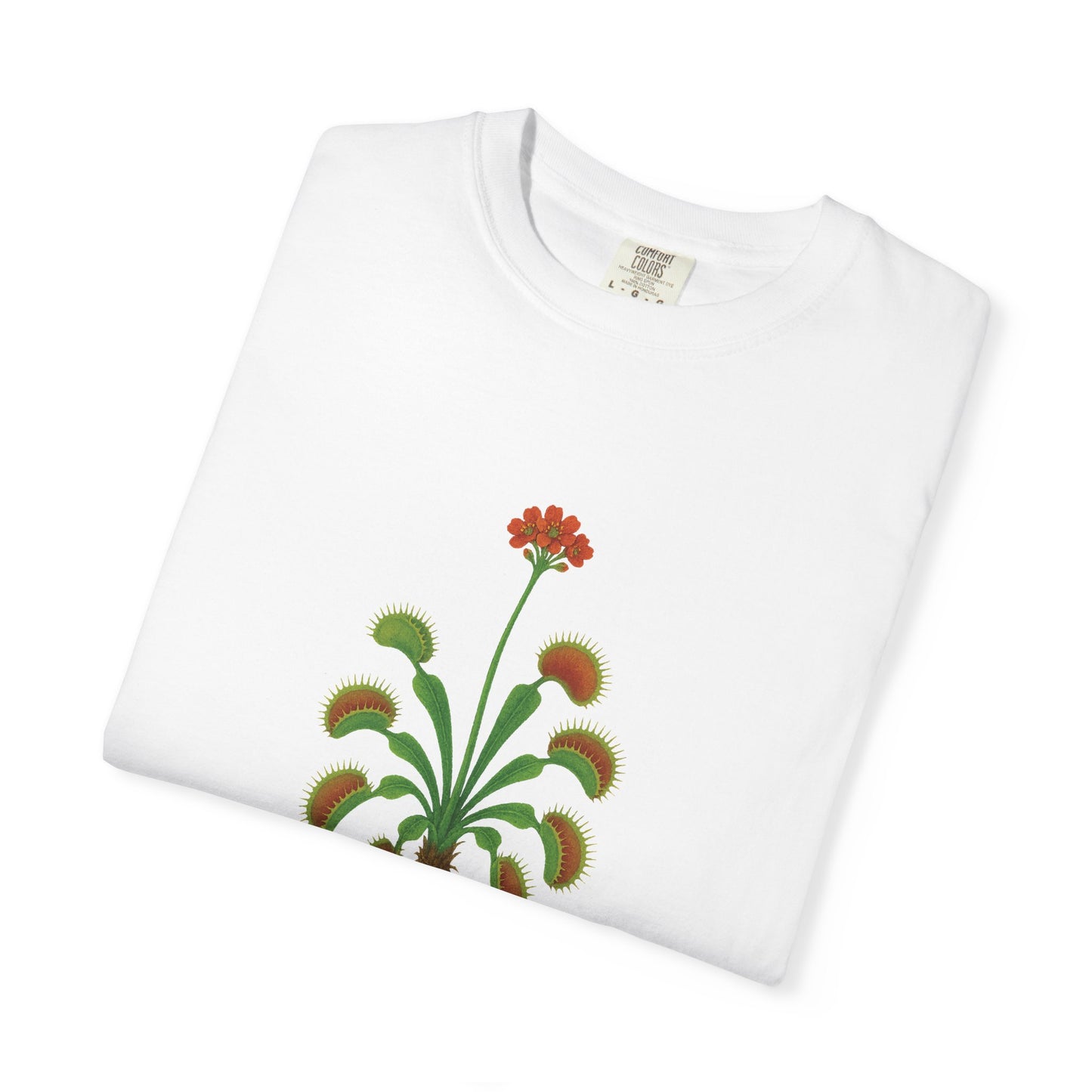 "Bite Me" - Venus Flytrap (dionaea muscipula) Unisex T-Shirt for Nature Lovers, Casual Style Tee, Gift for Gardening Enthusiasts, Summer Fashion, Eco-Friendly Wear