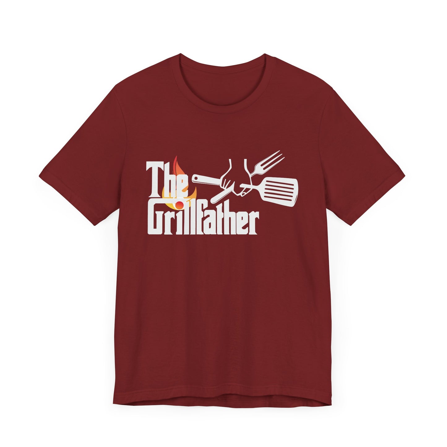 Grillfather Tee - Perfect for Dads and BBQ Lovers, Father's Day Gift, Summer Cookouts, Mens Casual Wear, Fun BBQ Apparel
