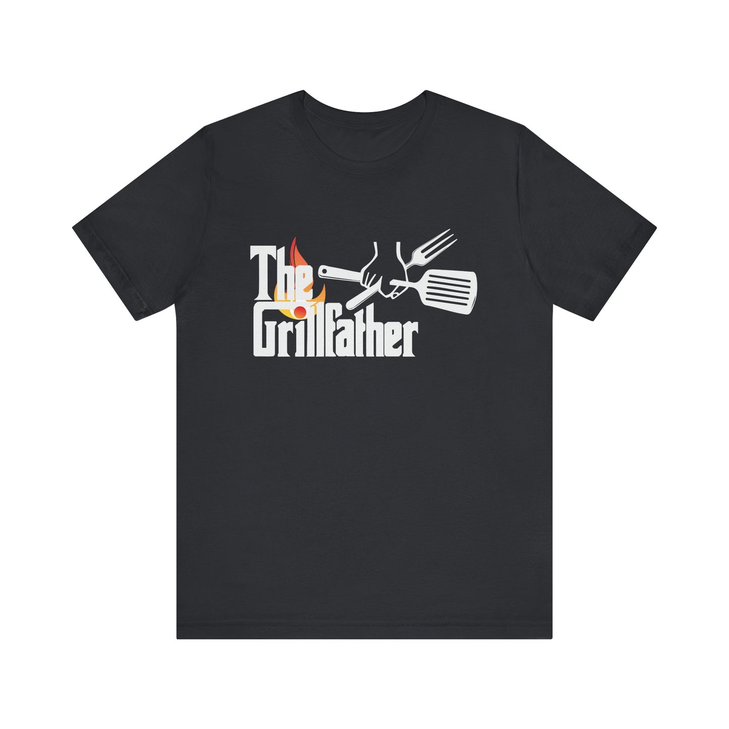 Grillfather Tee - Perfect for Dads and BBQ Lovers, Father's Day Gift, Summer Cookouts, Mens Casual Wear, Fun BBQ Apparel