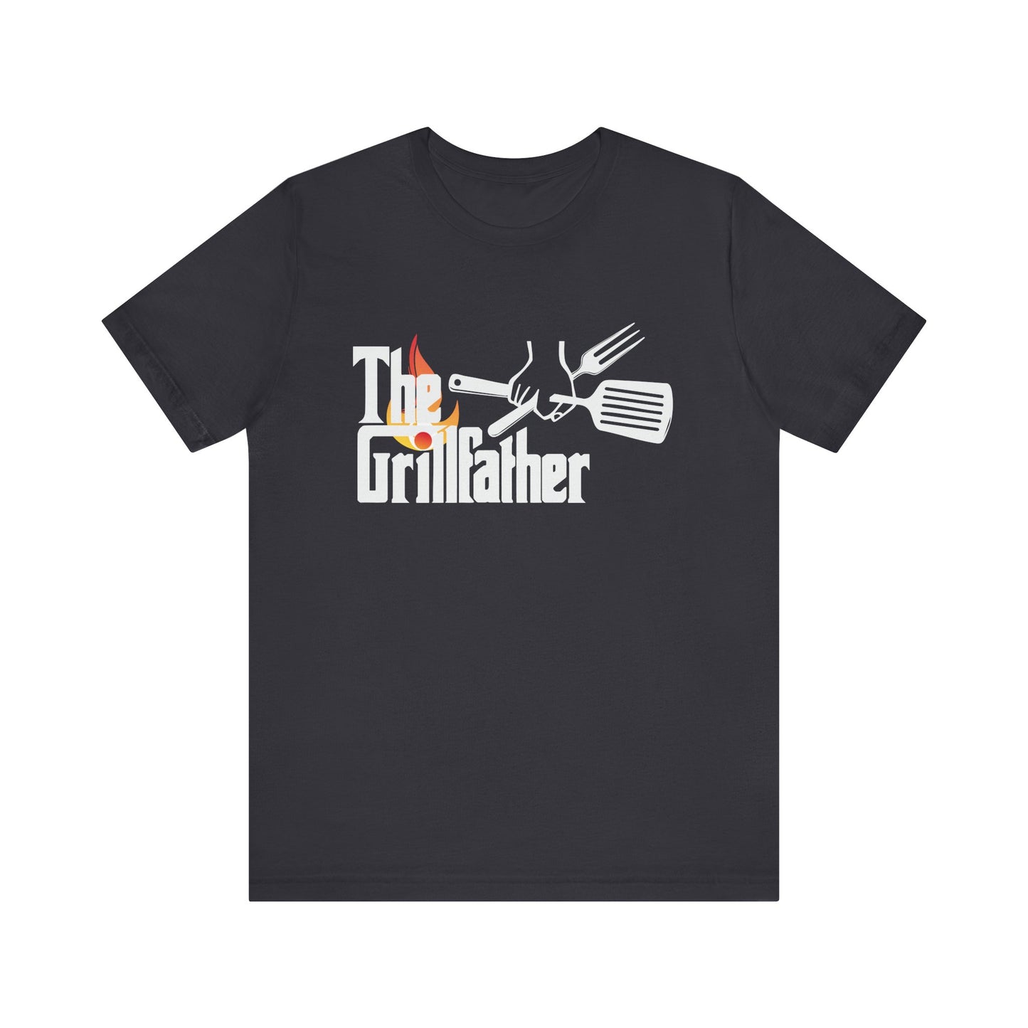 Grillfather Tee - Perfect for Dads and BBQ Lovers, Father's Day Gift, Summer Cookouts, Mens Casual Wear, Fun BBQ Apparel