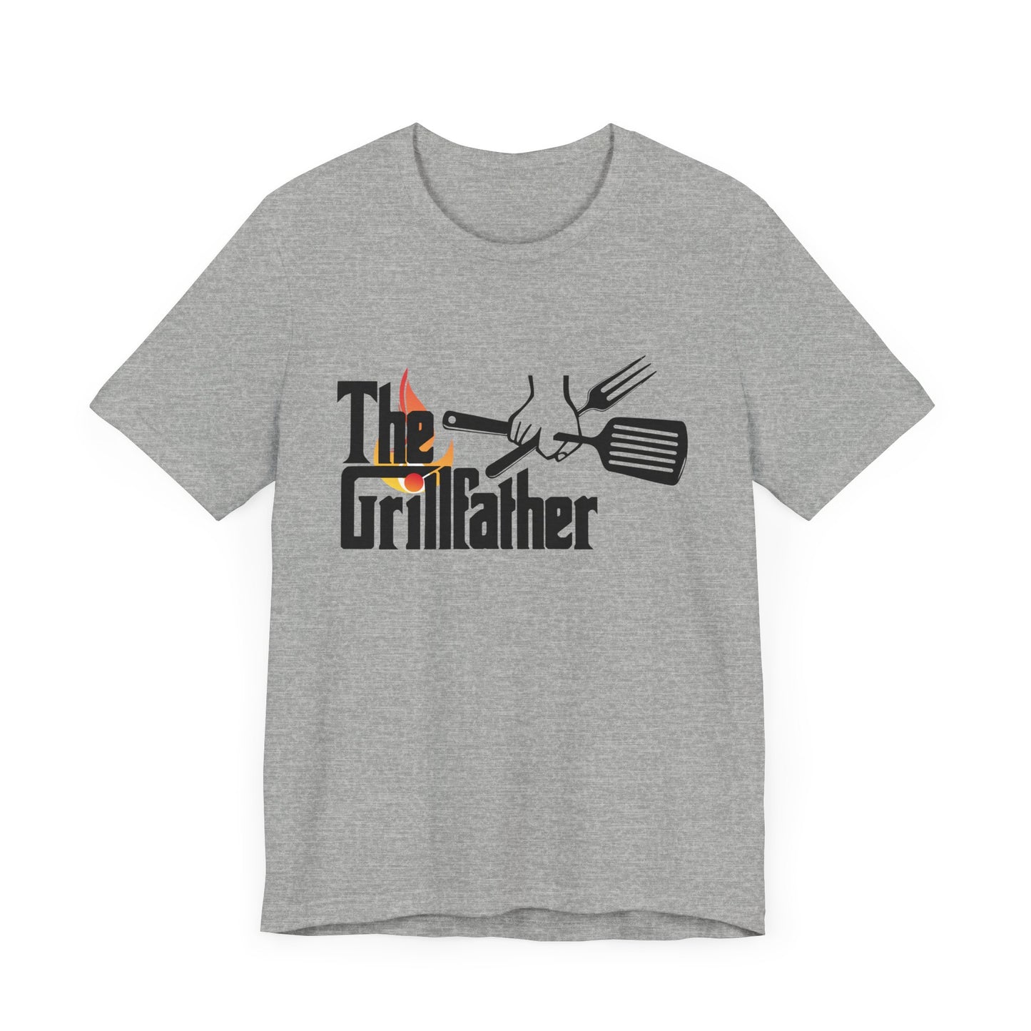 Grillfather Tee - Perfect Gift for BBQ Lovers, Father's Day, Grilling Enthusiasts, Summer Cookouts, Family Gatherings
