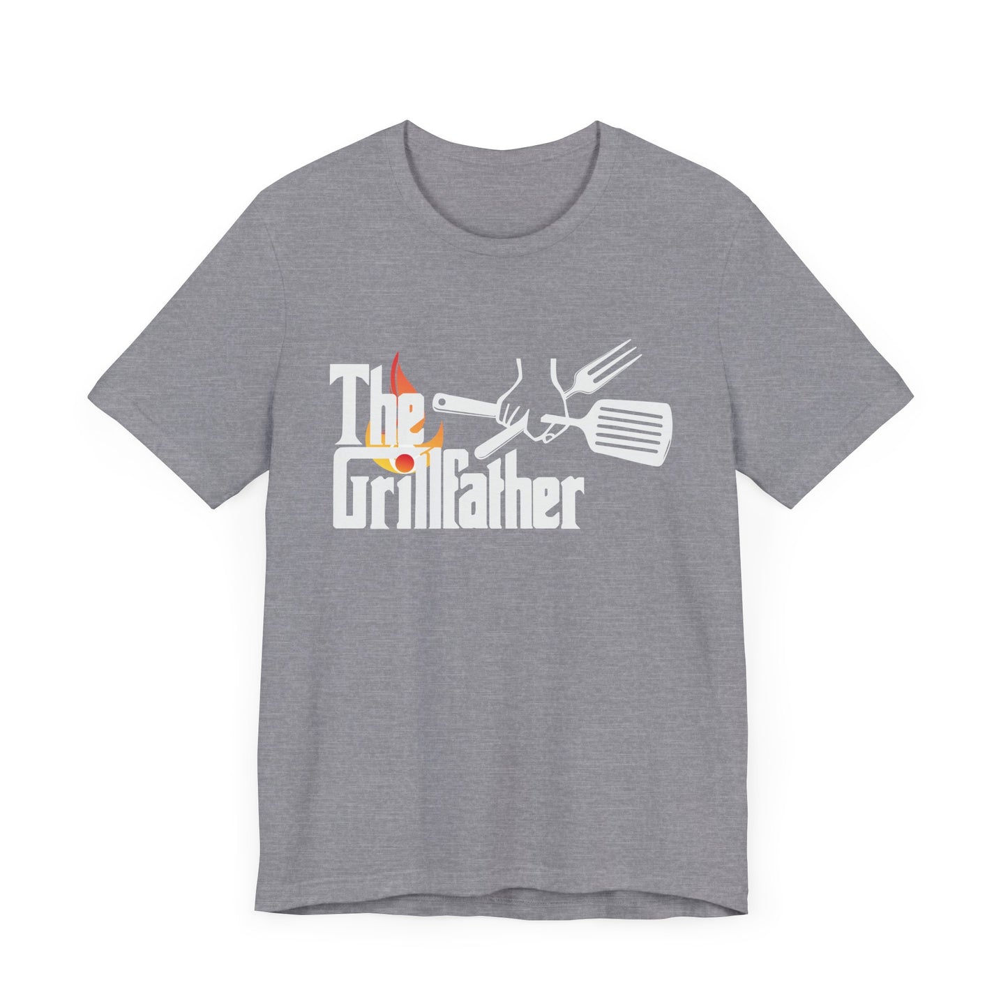 Grillfather Tee - Perfect for Dads and BBQ Lovers, Father's Day Gift, Summer Cookouts, Mens Casual Wear, Fun BBQ Apparel