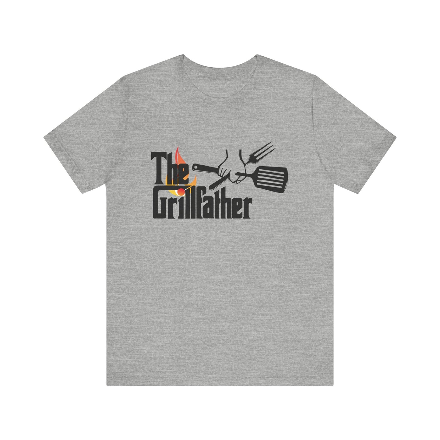 Grillfather Tee - Perfect Gift for BBQ Lovers, Father's Day, Grilling Enthusiasts, Summer Cookouts, Family Gatherings