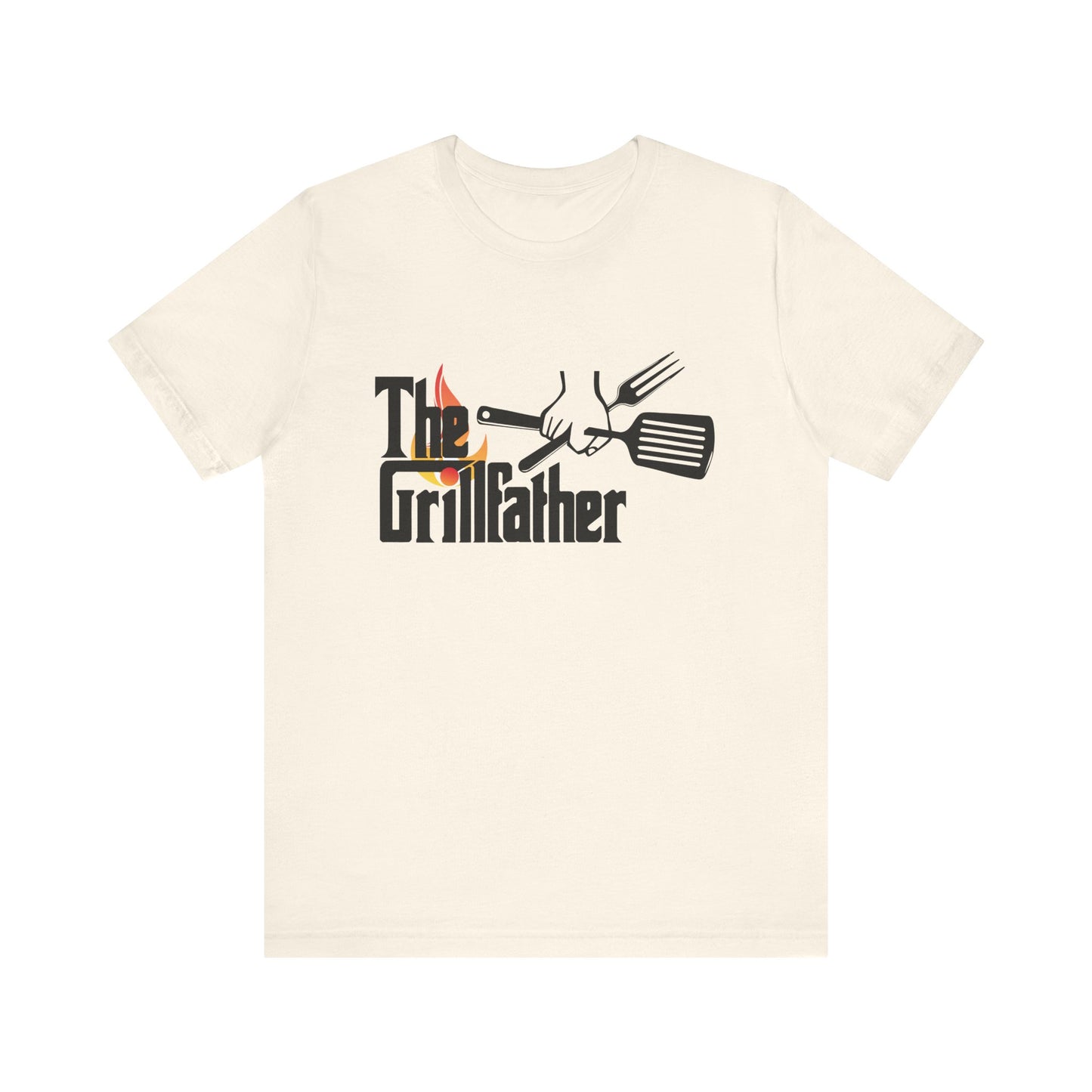 Grillfather Tee - Perfect Gift for BBQ Lovers, Father's Day, Grilling Enthusiasts, Summer Cookouts, Family Gatherings
