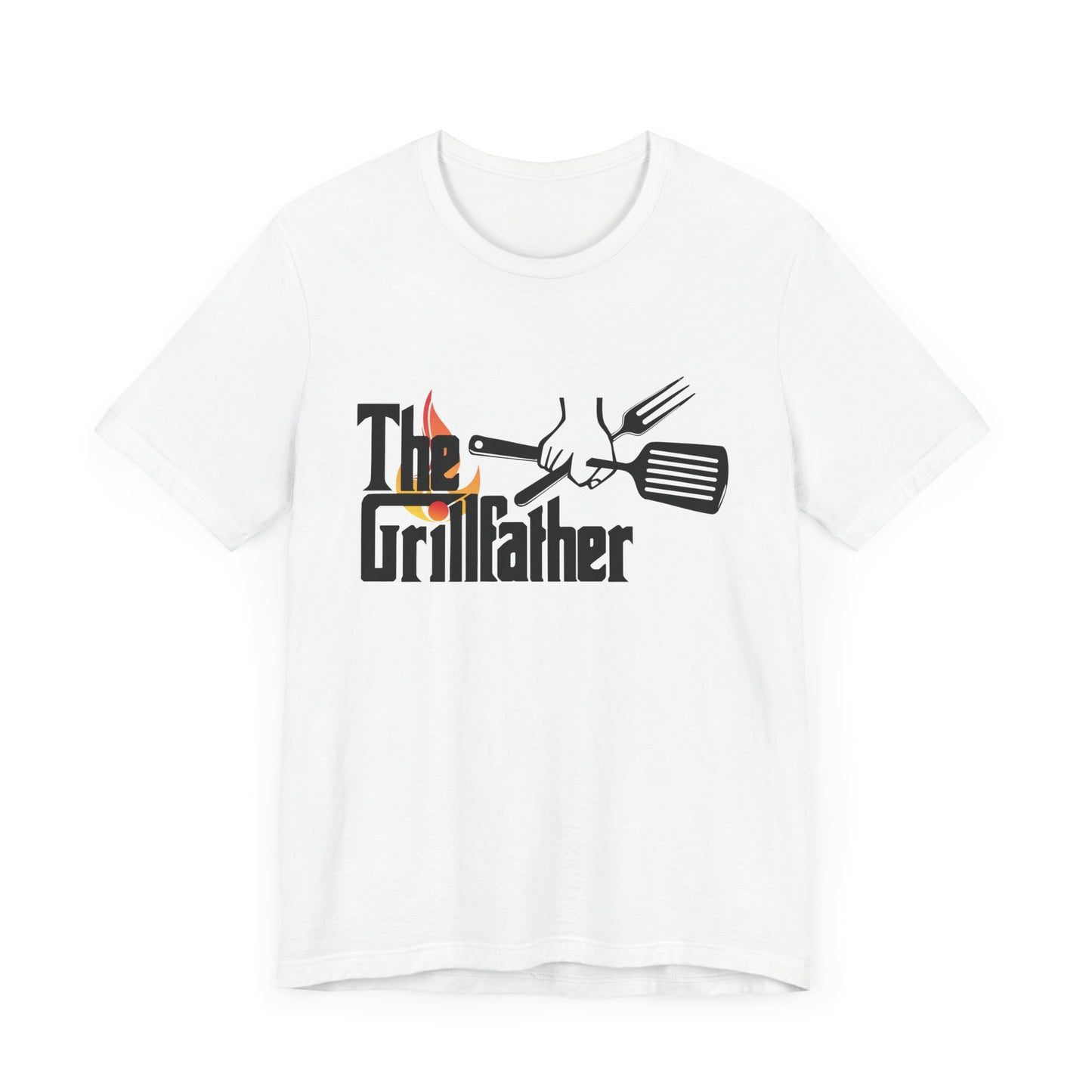 Grillfather Tee - Perfect Gift for BBQ Lovers, Father's Day, Grilling Enthusiasts, Summer Cookouts, Family Gatherings