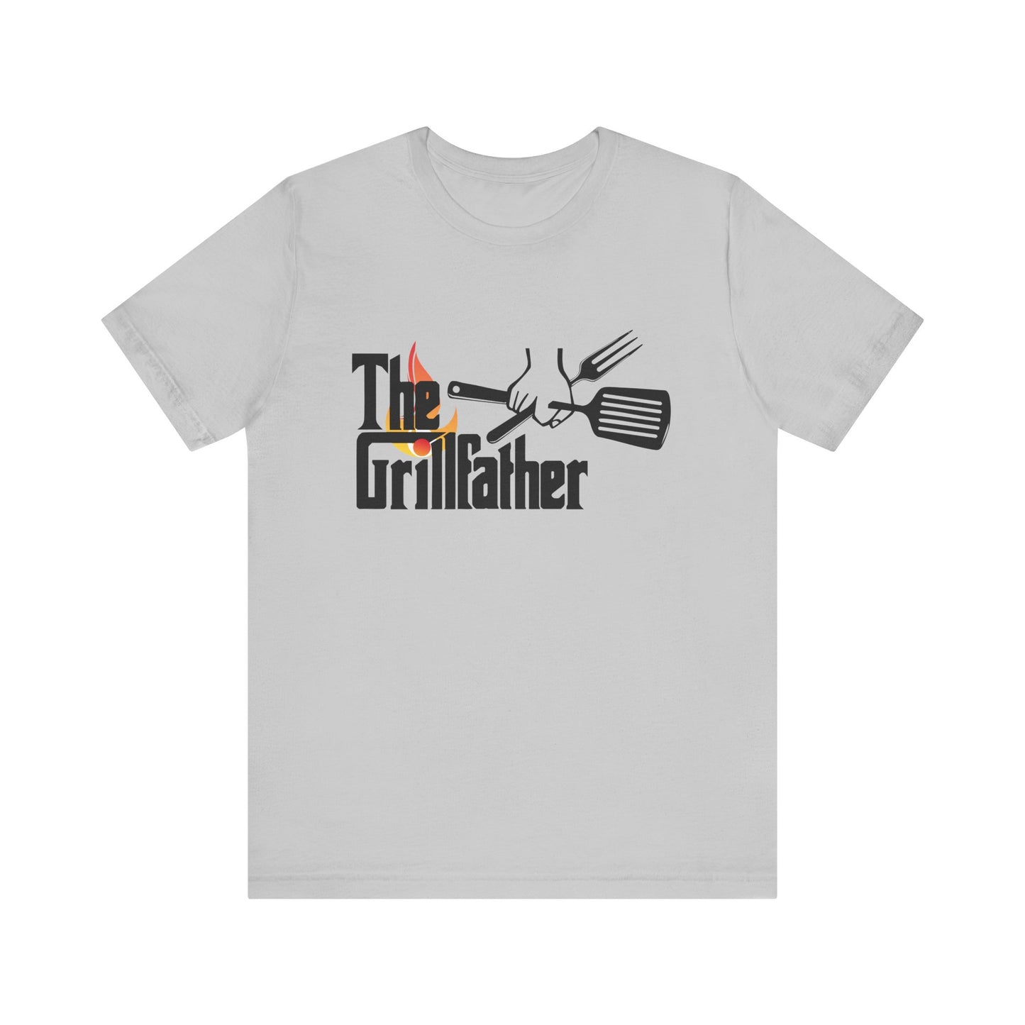 Grillfather Tee - Perfect Gift for BBQ Lovers, Father's Day, Grilling Enthusiasts, Summer Cookouts, Family Gatherings