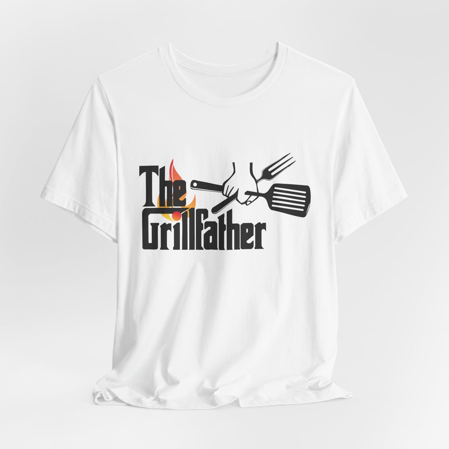 Grillfather Tee - Perfect Gift for BBQ Lovers, Father's Day, Grilling Enthusiasts, Summer Cookouts, Family Gatherings