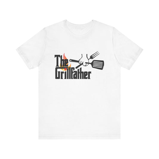 Grillfather Tee - Perfect Gift for BBQ Lovers, Father's Day, Grilling Enthusiasts, Summer Cookouts, Family Gatherings
