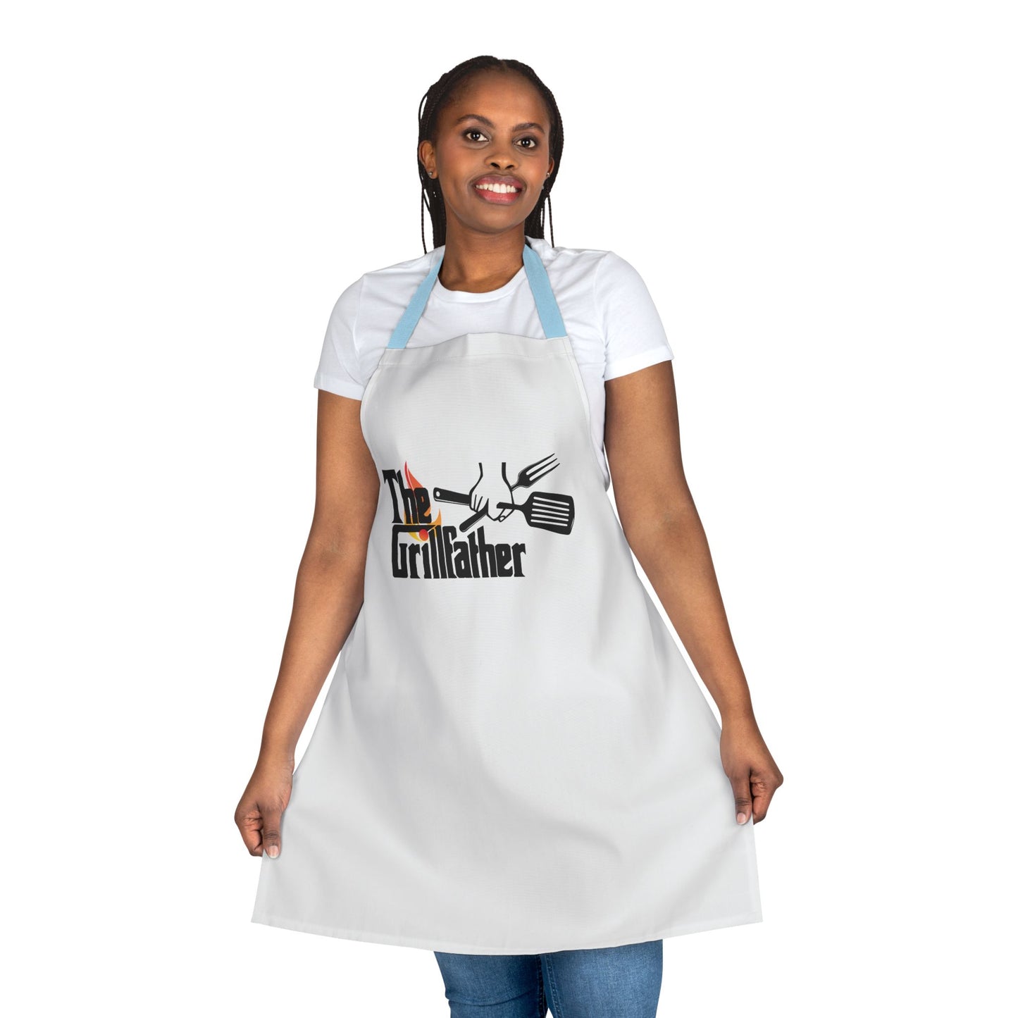 Grillfather Apron: Fun Cooking Gift for BBQ Lovers, Father's Day, Kitchen Decor, Gift for Him, Culinary Passion
