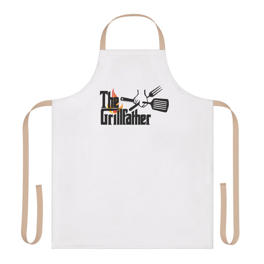 Grillfather Apron: Fun Cooking Gift for BBQ Lovers, Father's Day, Kitchen Decor, Gift for Him, Culinary Passion