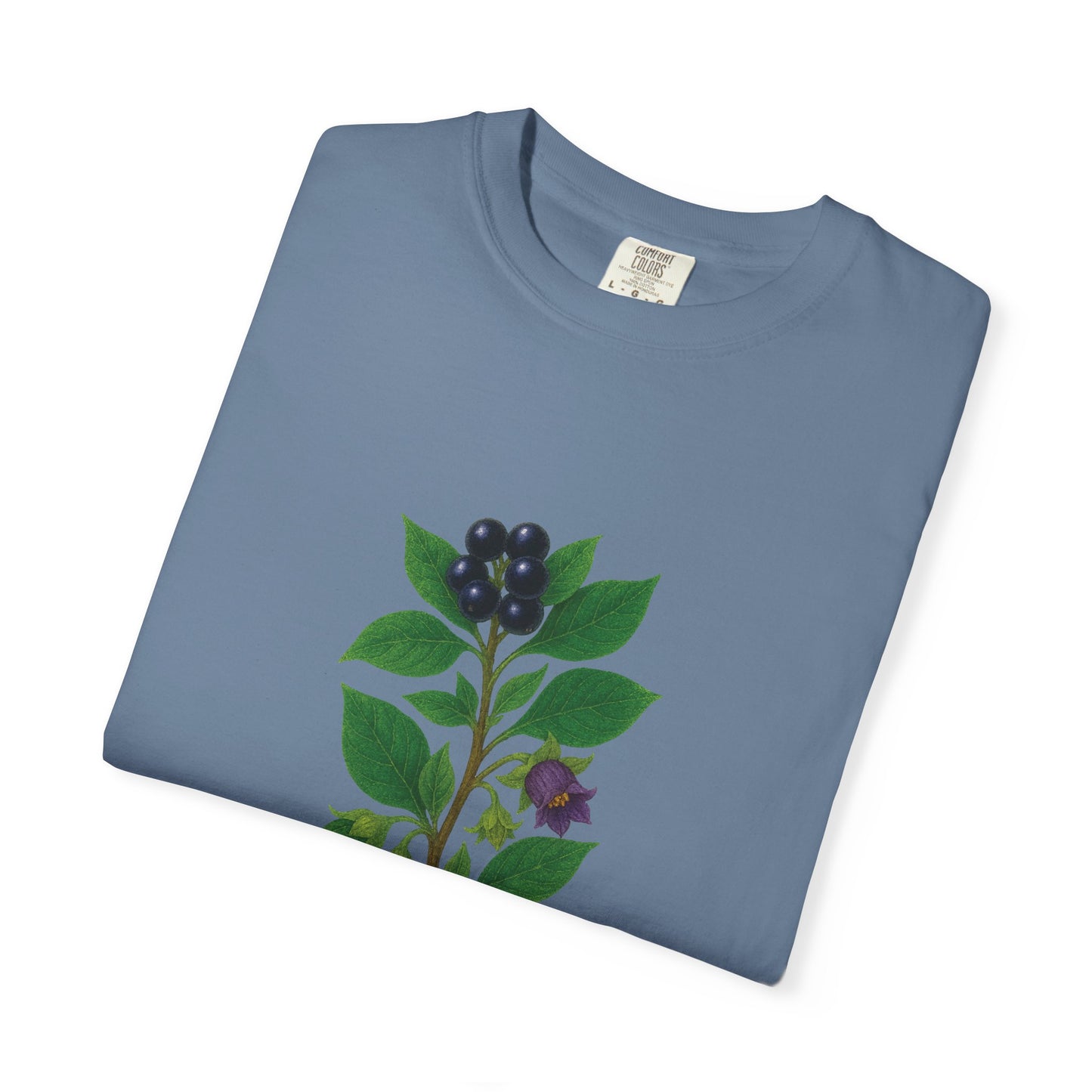 "Throw Shade" - Nightshade - Floral Nature T-Shirt, Botanical Tee, Gift for Plant Lovers, Eco-Friendly Tee, Summer Fashion, Garden Party Shirt