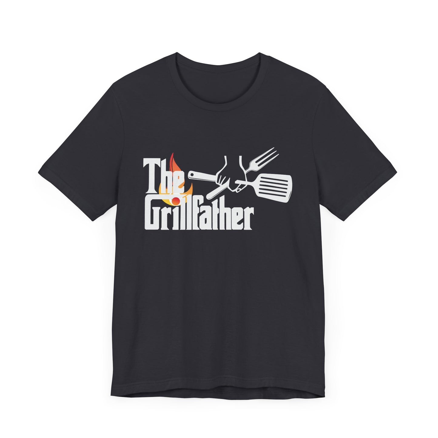 Grillfather Tee - Perfect for Dads and BBQ Lovers, Father's Day Gift, Summer Cookouts, Mens Casual Wear, Fun BBQ Apparel