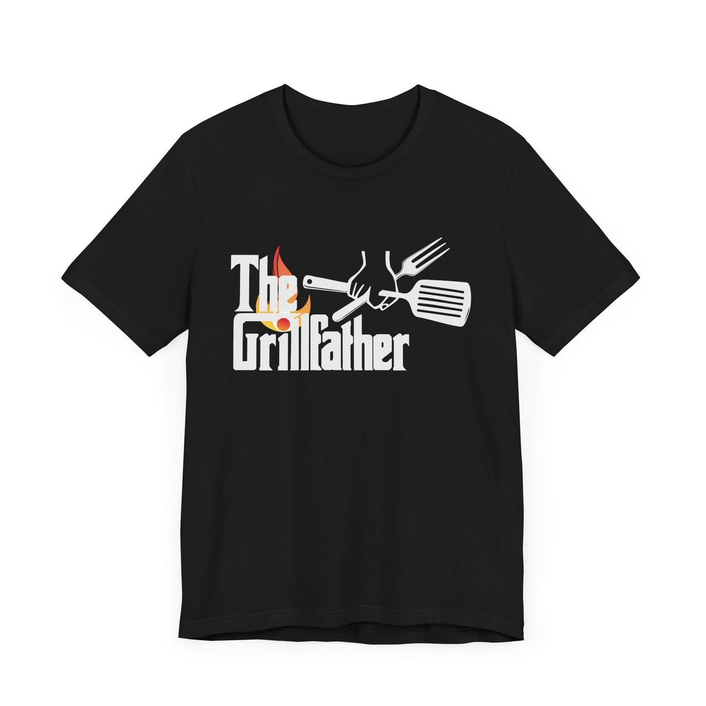 Grillfather Tee - Perfect for Dads and BBQ Lovers, Father's Day Gift, Summer Cookouts, Mens Casual Wear, Fun BBQ Apparel