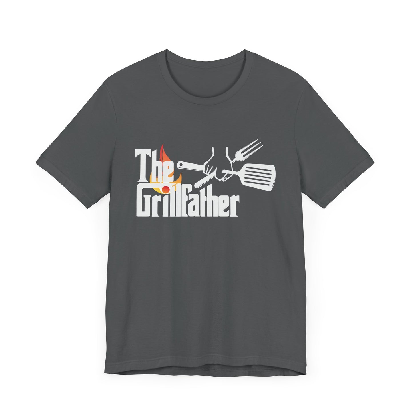 Grillfather Tee - Perfect for Dads and BBQ Lovers, Father's Day Gift, Summer Cookouts, Mens Casual Wear, Fun BBQ Apparel