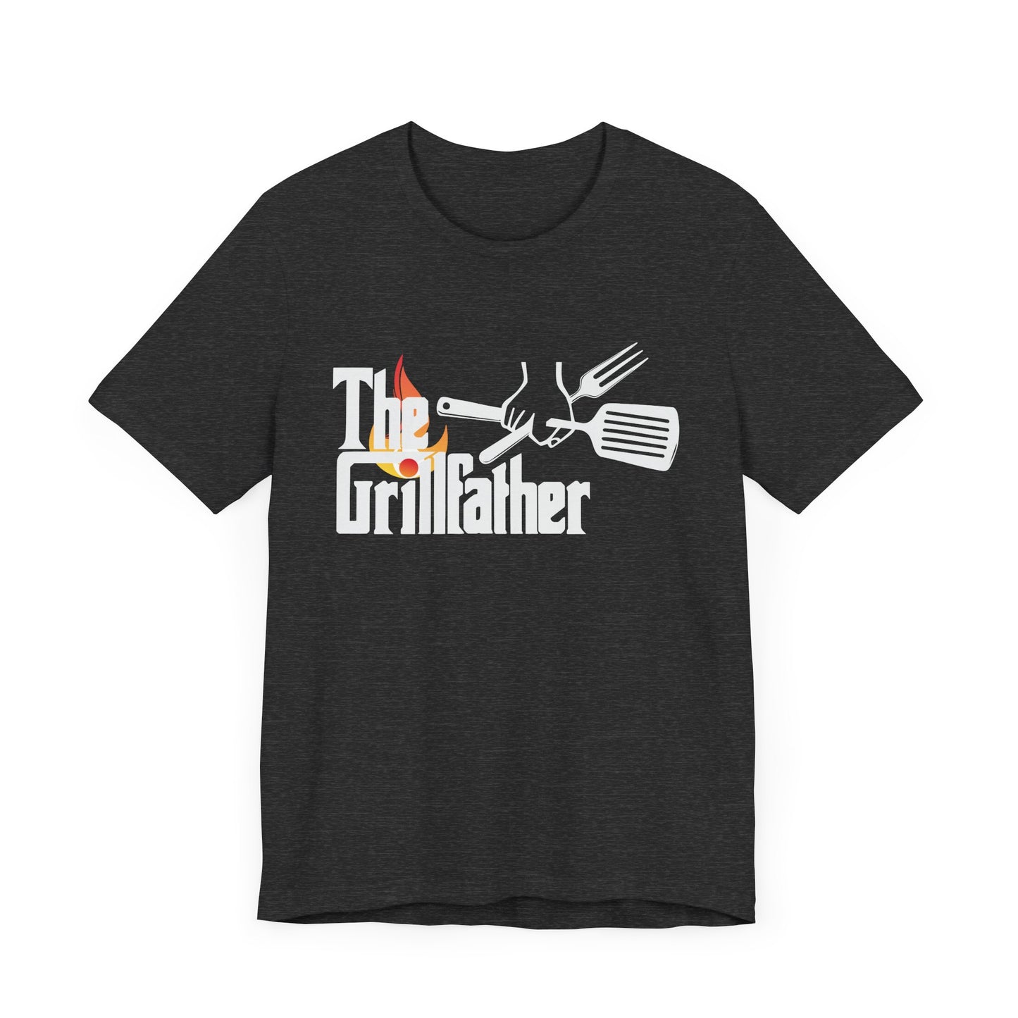 Grillfather Tee - Perfect for Dads and BBQ Lovers, Father's Day Gift, Summer Cookouts, Mens Casual Wear, Fun BBQ Apparel