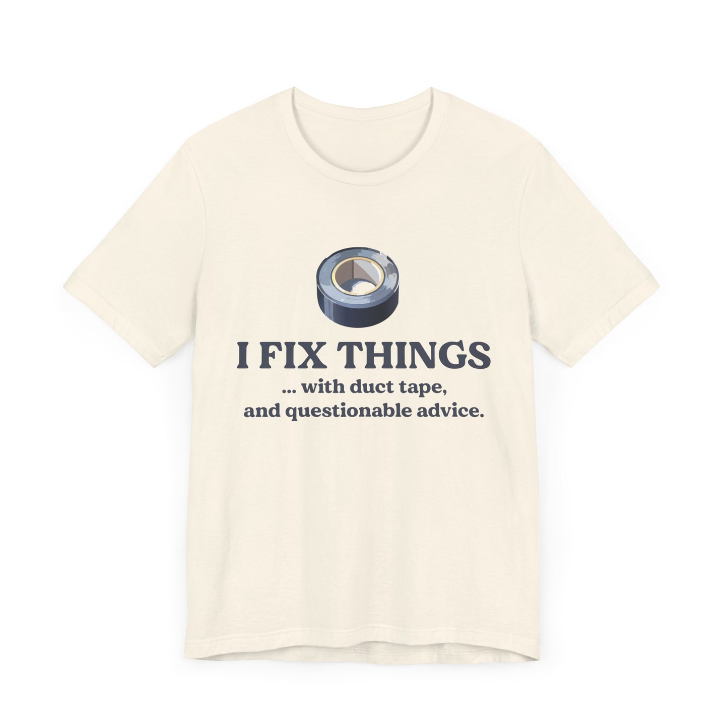 DIY Fixer Unisex Tee - Humor T-Shirt, Gift for Handy People, Dad Humor, Home Repair Shirt, Ideal for DIY Lovers, Funny Quotes Tee