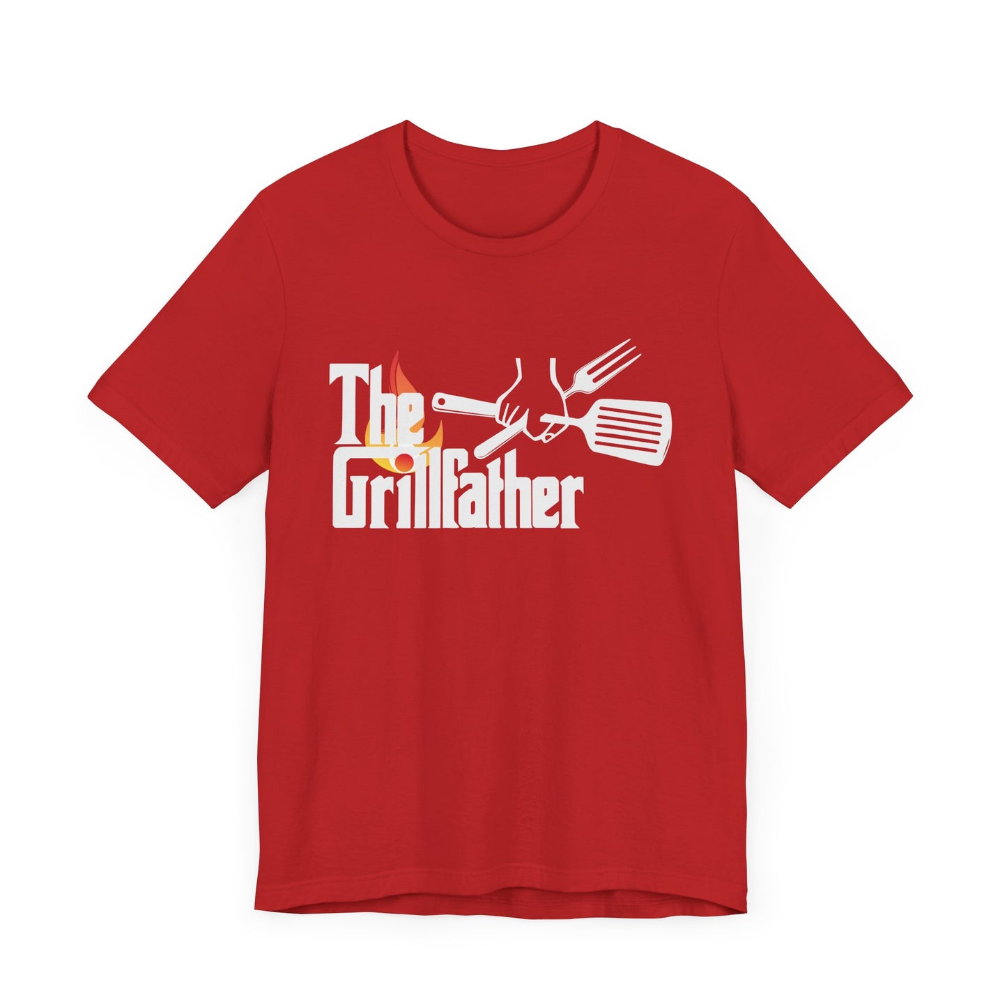 Grillfather Tee - Perfect for Dads and BBQ Lovers, Father's Day Gift, Summer Cookouts, Mens Casual Wear, Fun BBQ Apparel