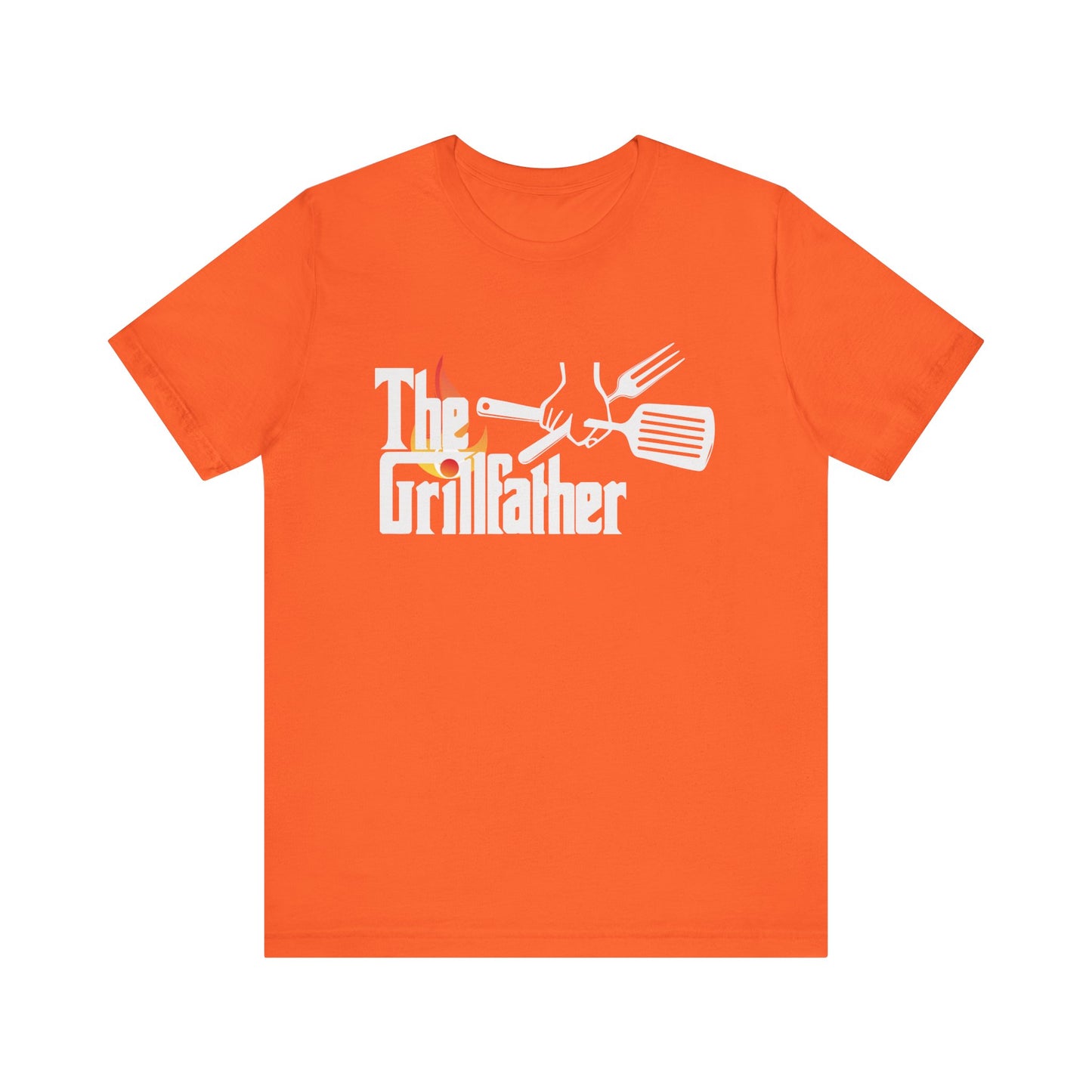 Grillfather Tee - Perfect for Dads and BBQ Lovers, Father's Day Gift, Summer Cookouts, Mens Casual Wear, Fun BBQ Apparel