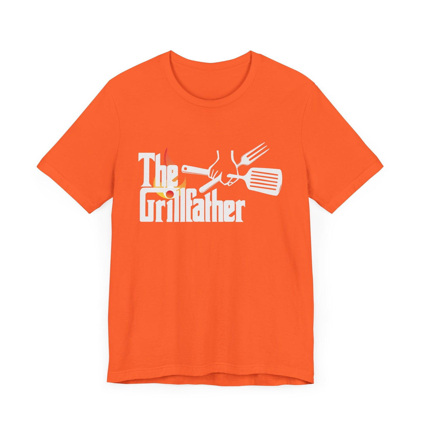 Grillfather Tee - Perfect for Dads and BBQ Lovers, Father's Day Gift, Summer Cookouts, Mens Casual Wear, Fun BBQ Apparel