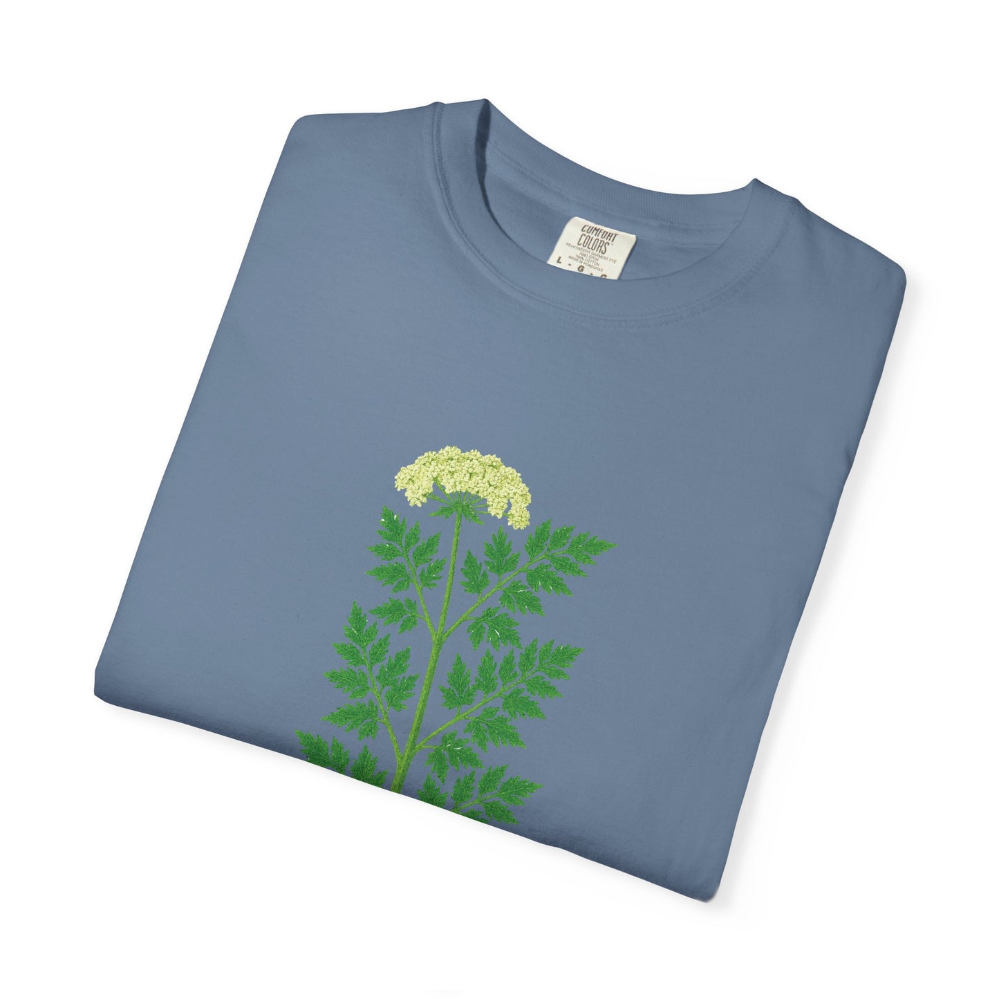 "Socratic Method," Hemlock - Botanical Design Unisex T-Shirt, Gift for Sassy Gardeners, Casual Wear, Eco-friendly Apparel