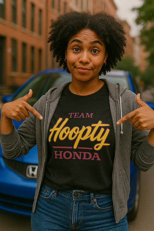"Team Hoopty Honda" Vibes Tee