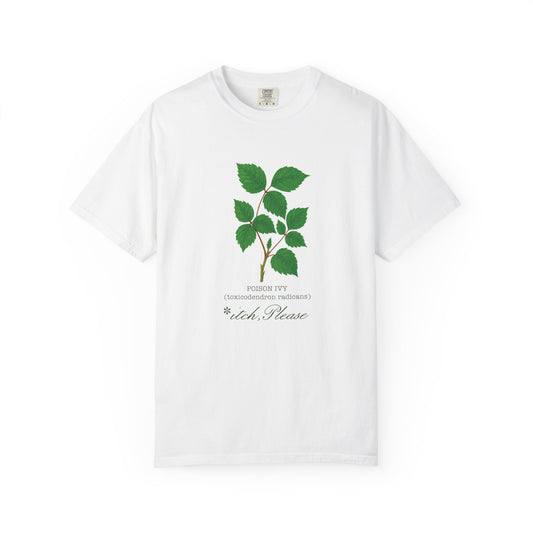 "Itch, Please," Poison Ivy - Garment-Dyed T-Shirt, Green Leaf Design Tee for Plant Lovers, Unisex Eco-Friendly Shirt, Sustainable Fashion, Gift for [...]