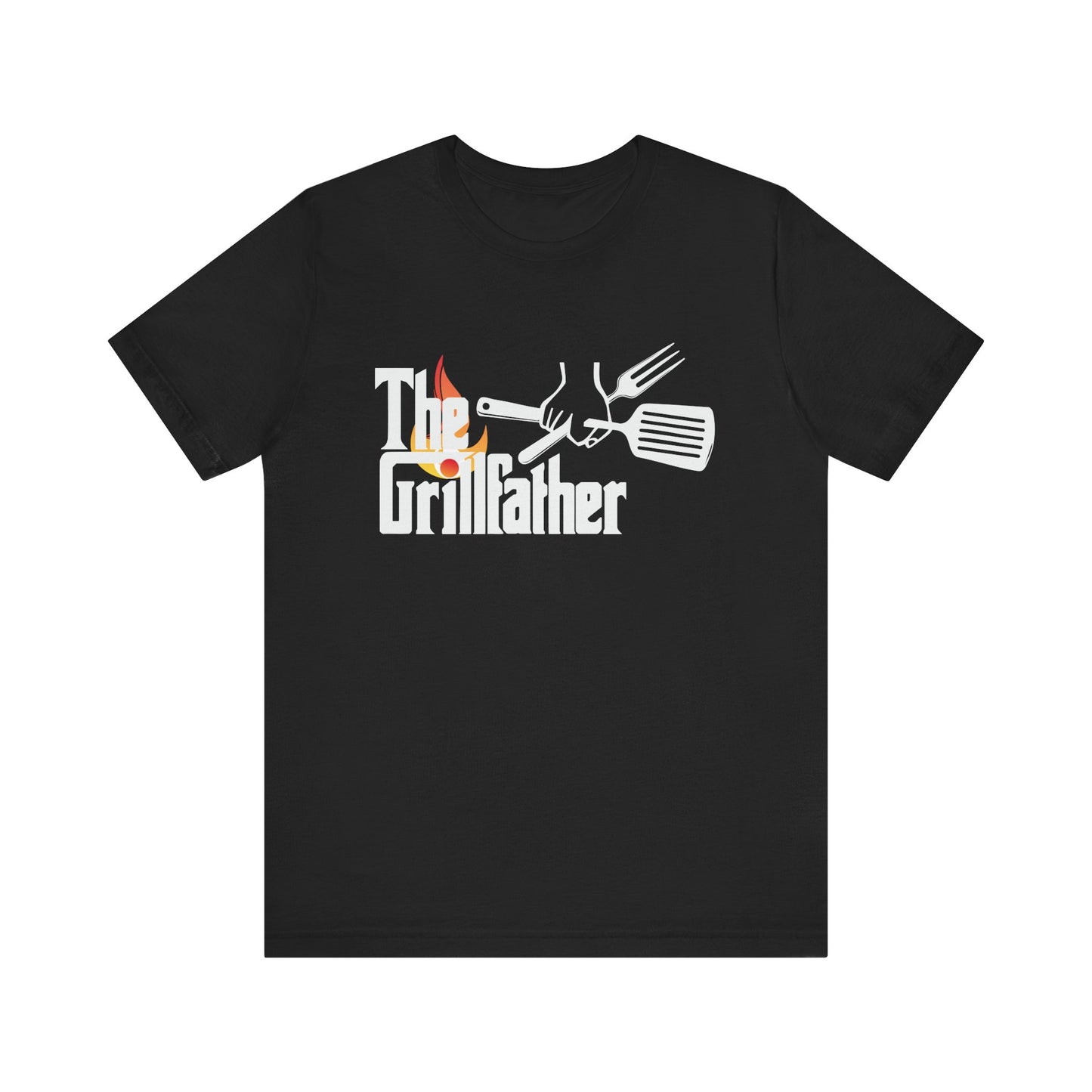 Grillfather Tee - Perfect for Dads and BBQ Lovers, Father's Day Gift, Summer Cookouts, Mens Casual Wear, Fun BBQ Apparel