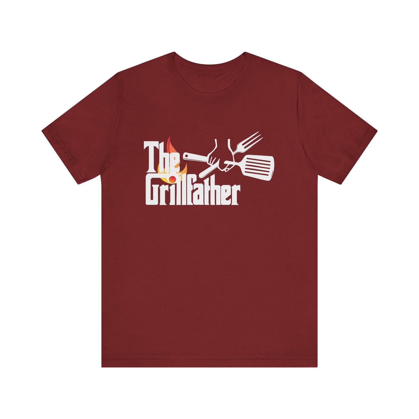Grillfather Tee - Perfect for Dads and BBQ Lovers, Father's Day Gift, Summer Cookouts, Mens Casual Wear, Fun BBQ Apparel