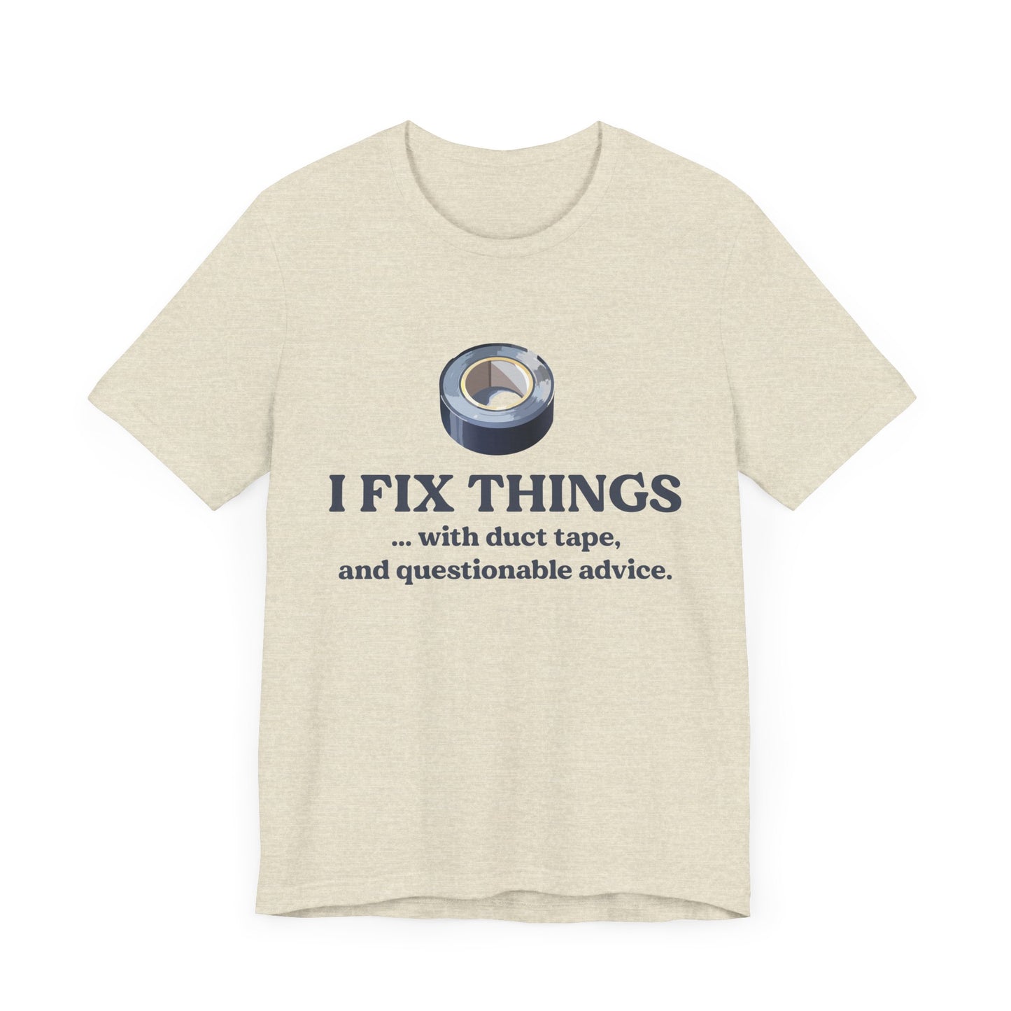 DIY Fixer Unisex Tee - Humor T-Shirt, Gift for Handy People, Dad Humor, Home Repair Shirt, Ideal for DIY Lovers, Funny Quotes Tee