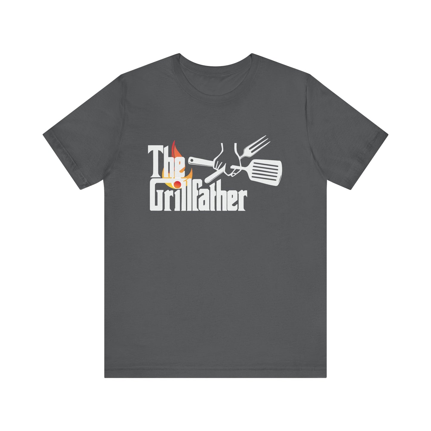 Grillfather Tee - Perfect for Dads and BBQ Lovers, Father's Day Gift, Summer Cookouts, Mens Casual Wear, Fun BBQ Apparel