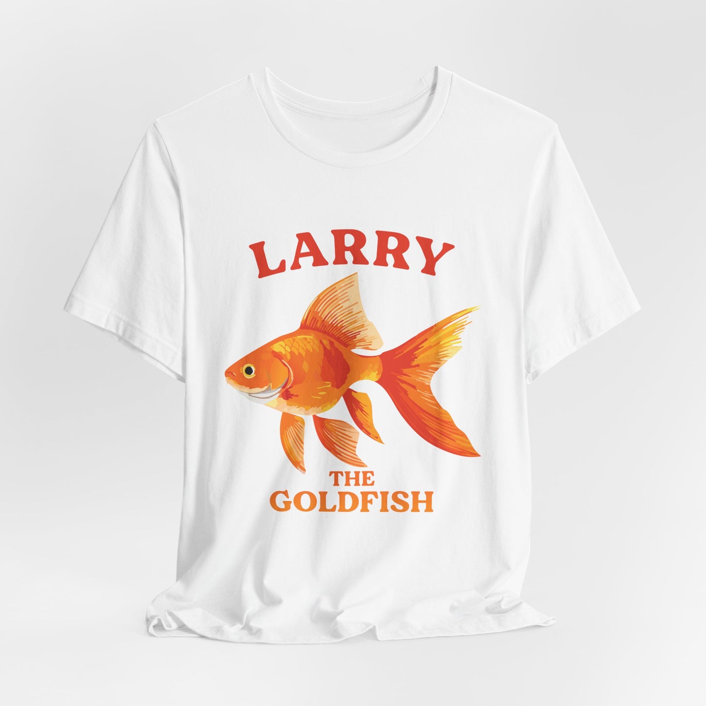 Larry the Goldfish Unisex Short Sleeve Tee, Cute Fish Shirt, Funny Pet Gift, Aquatic Lover Tee, Summer Casual Wear, Gift for Fish [...]