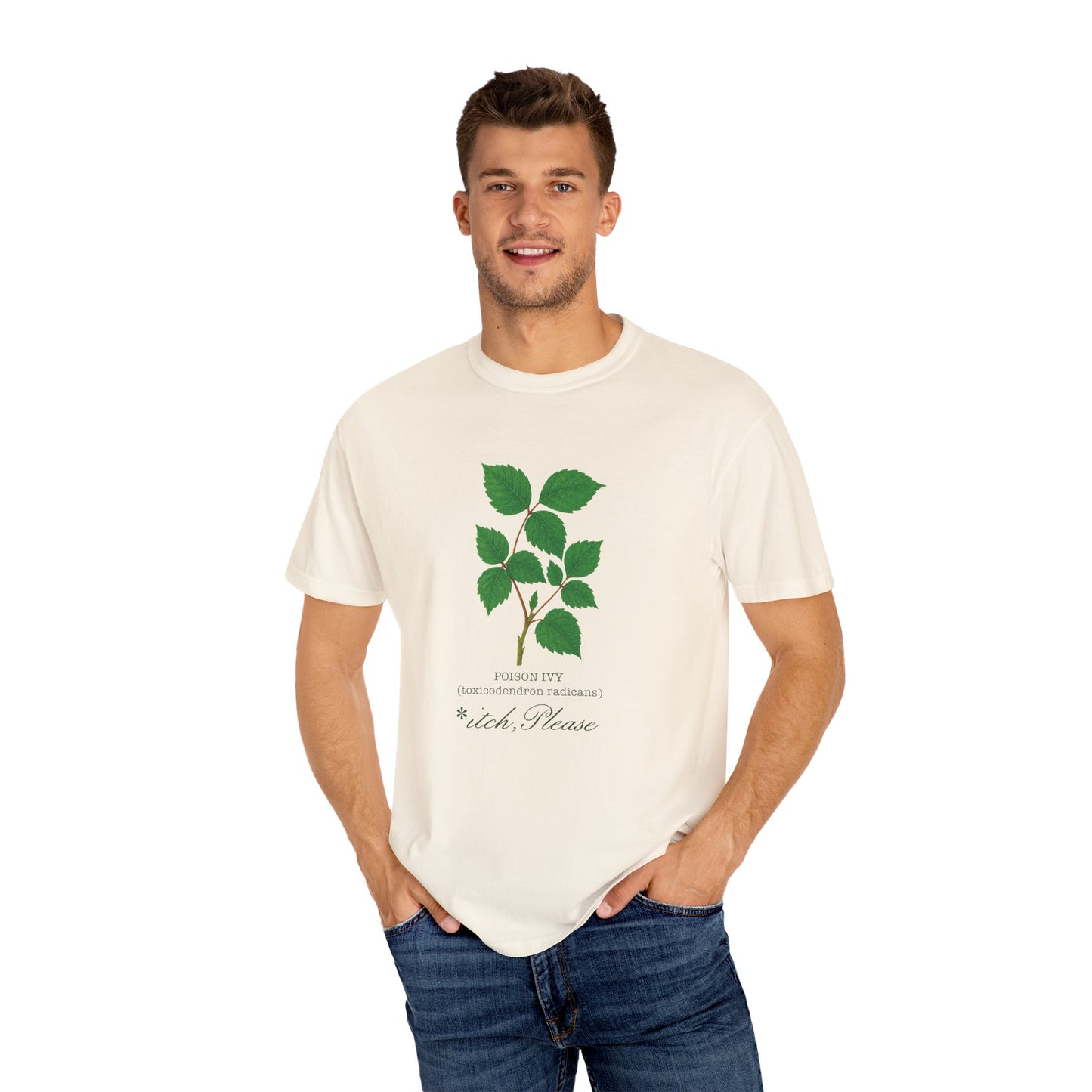 "Itch, Please," Poison Ivy - Garment-Dyed T-Shirt, Green Leaf Design Tee for Plant Lovers, Unisex Eco-Friendly Shirt, Sustainable Fashion, Gift for [...]