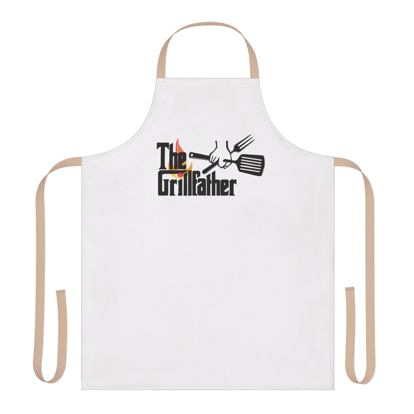 Grillfather Apron: Fun Cooking Gift for BBQ Lovers, Father's Day, Kitchen Decor, Gift for Him, Culinary Passion