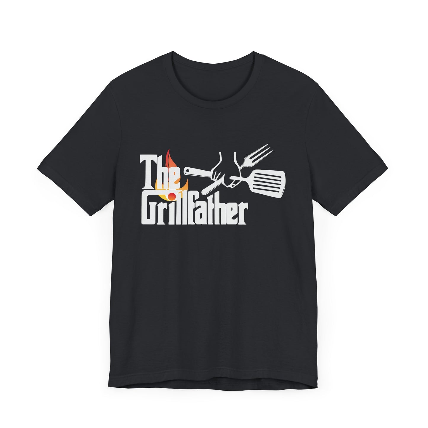 Grillfather Tee - Perfect for Dads and BBQ Lovers, Father's Day Gift, Summer Cookouts, Mens Casual Wear, Fun BBQ Apparel