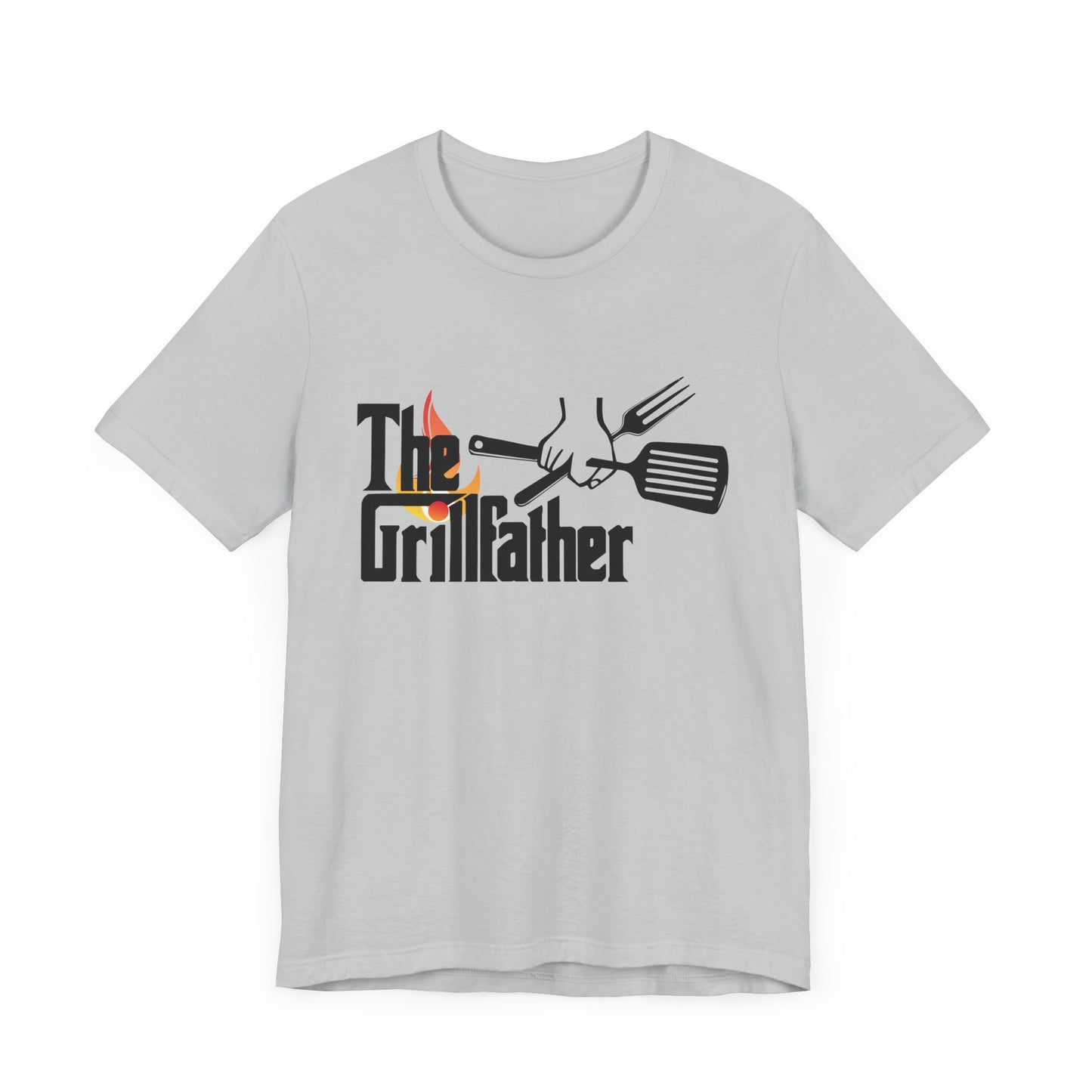 Grillfather Tee - Perfect Gift for BBQ Lovers, Father's Day, Grilling Enthusiasts, Summer Cookouts, Family Gatherings