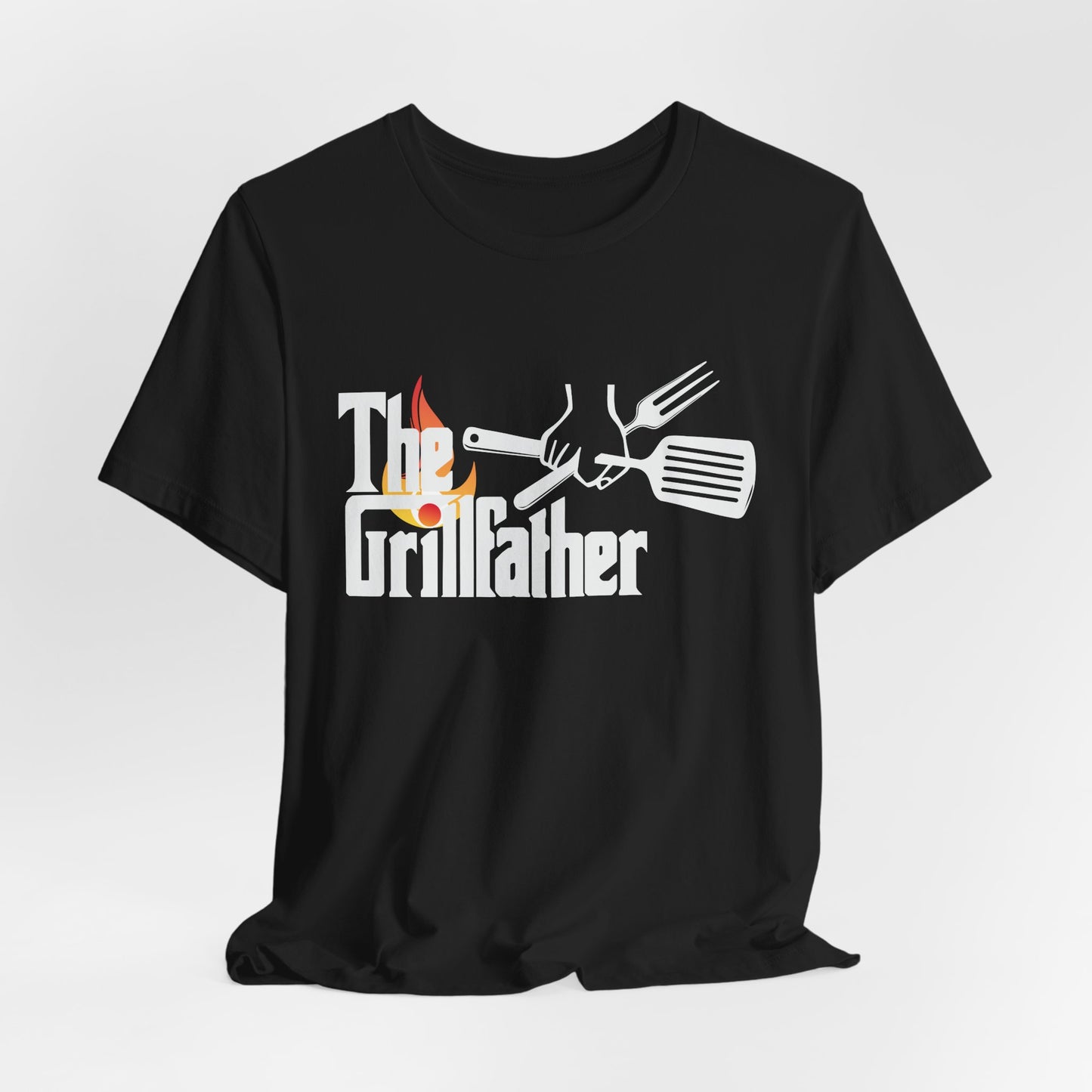 Grillfather Tee - Perfect for Dads and BBQ Lovers, Father's Day Gift, Summer Cookouts, Mens Casual Wear, Fun BBQ Apparel