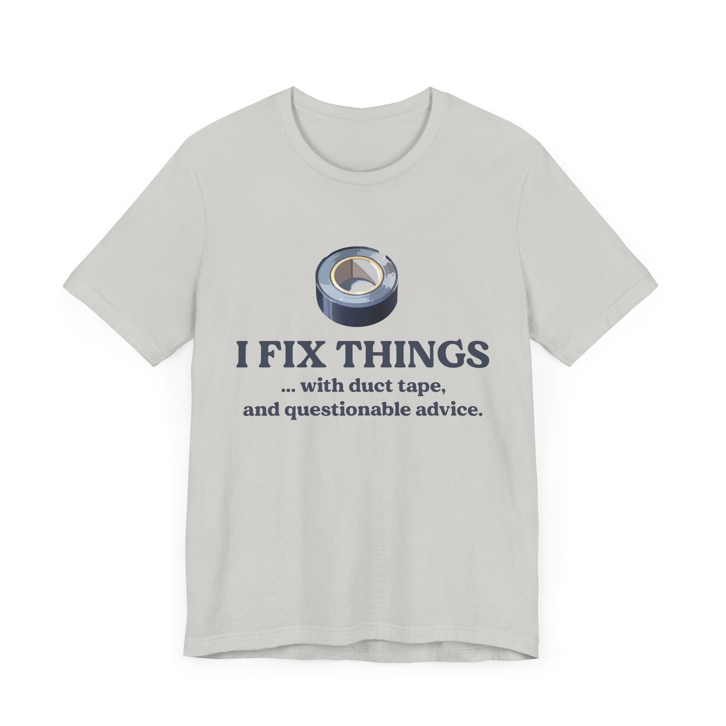 DIY Fixer Unisex Tee - Humor T-Shirt, Gift for Handy People, Dad Humor, Home Repair Shirt, Ideal for DIY Lovers, Funny Quotes Tee