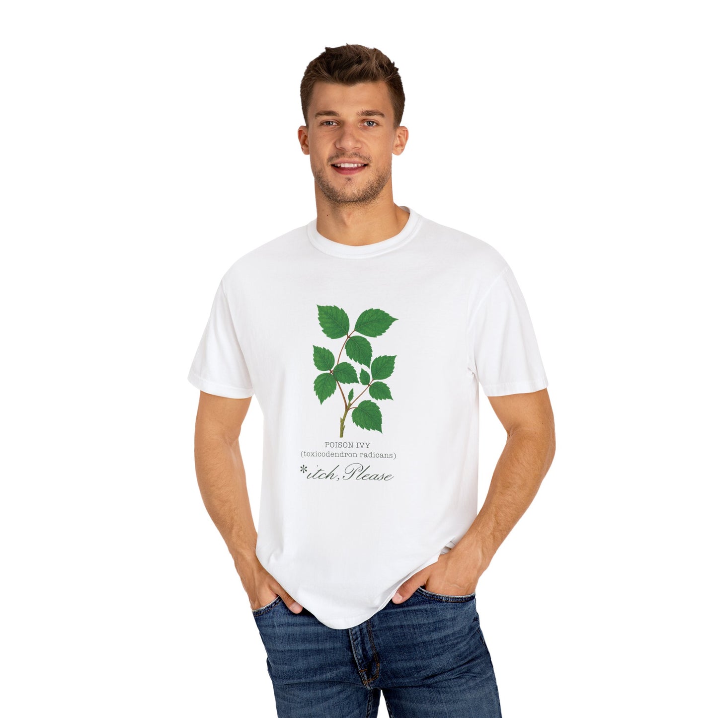 "Itch, Please," Poison Ivy - Garment-Dyed T-Shirt, Green Leaf Design Tee for Plant Lovers, Unisex Eco-Friendly Shirt, Sustainable Fashion, Gift for [...]