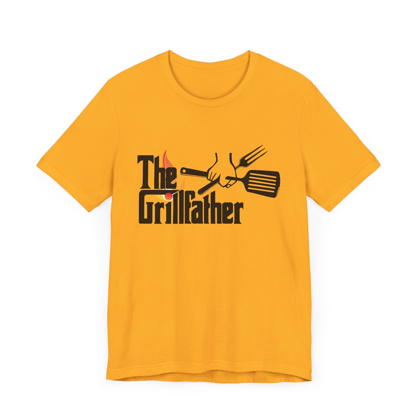 Grillfather Tee - Perfect Gift for BBQ Lovers, Father's Day, Grilling Enthusiasts, Summer Cookouts, Family Gatherings