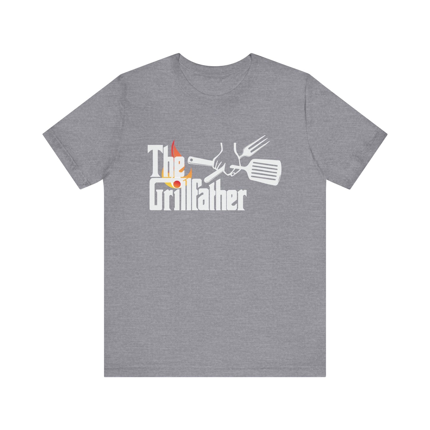 Grillfather Tee - Perfect for Dads and BBQ Lovers, Father's Day Gift, Summer Cookouts, Mens Casual Wear, Fun BBQ Apparel