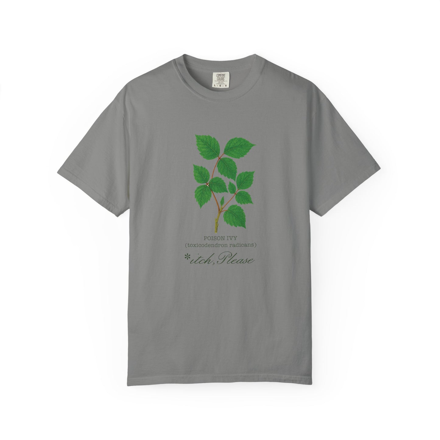 "Itch, Please," Poison Ivy - Garment-Dyed T-Shirt, Green Leaf Design Tee for Plant Lovers, Unisex Eco-Friendly Shirt, Sustainable Fashion, Gift for [...]