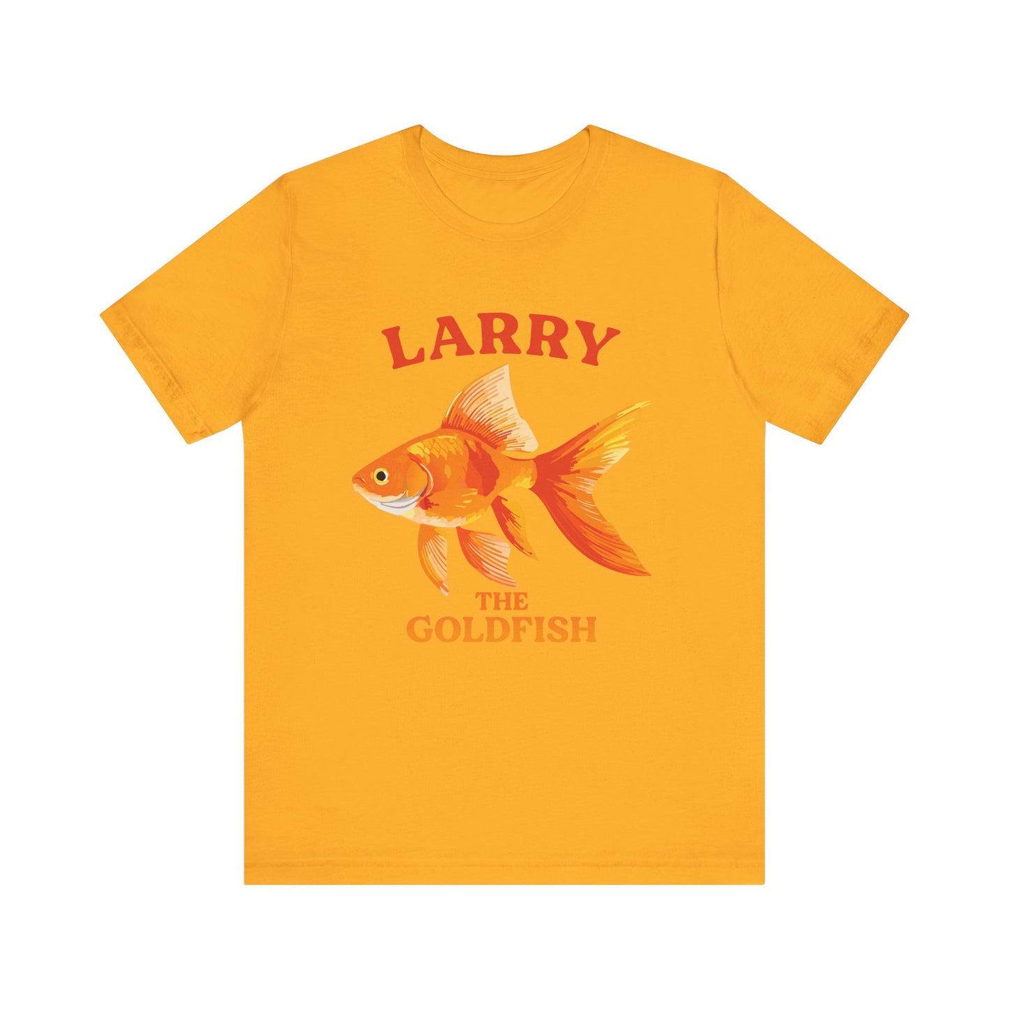 Larry the Goldfish Unisex Short Sleeve Tee, Cute Fish Shirt, Funny Pet Gift, Aquatic Lover Tee, Summer Casual Wear, Gift for Fish [...]